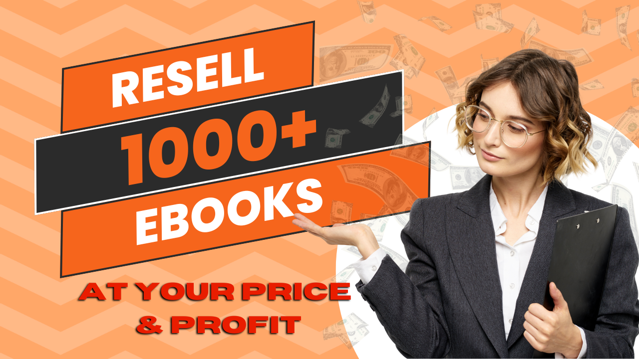 Resell 1000 eBooks